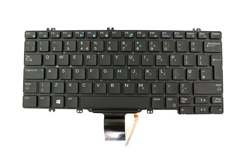 DELL JF8W7 Latitude 7280 7290 5280 5290 UK Keyboard - Astringo