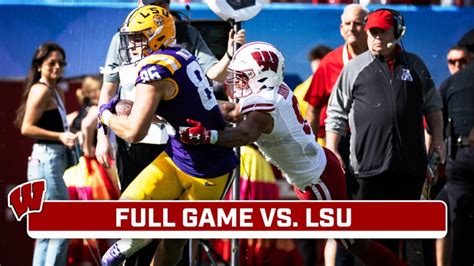 Reliaquest Bowl: LSU vs. Wisconsin - Full Game