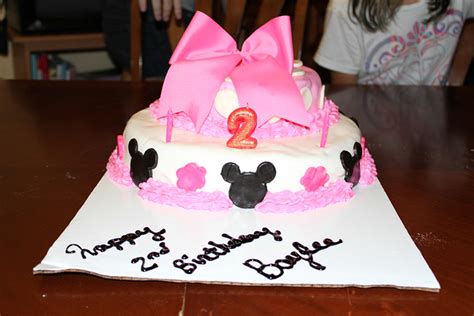 Minnie Inspired Cake - CakeCentral.com