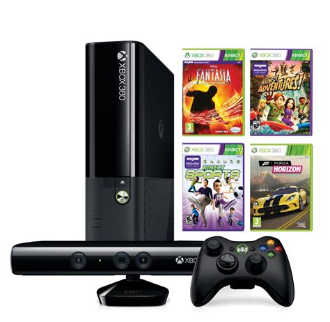 Xbox 360 500gb Kinect + 4 Games Bundle | Buy Online in South Africa | takealot.com