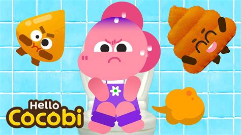 The Toilet Song🚽 Potty Training & Good Habits | Cocobi Kids Songs ...