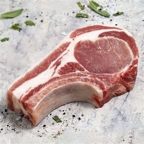 Pork Bone-In Berkshire Thick Ribeye Chop – Wild Fork Foods