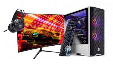 SKYTECH GAMING Skytech Gaming Blaze Bundle with 27” Curved monitor and ...