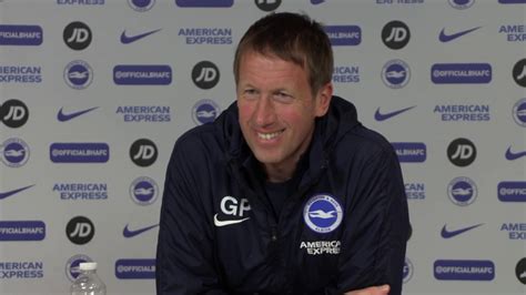 Graham Potter FULL Pre-Match Press Conference - Brighton v Arsenal ...