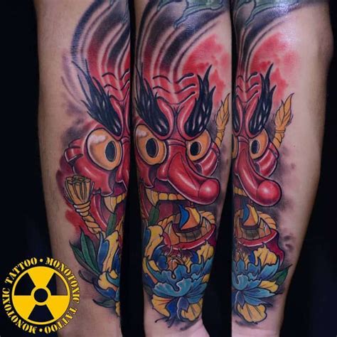 Tengu Mask Tattoos: Origins, Meanings & Tattoo Designs