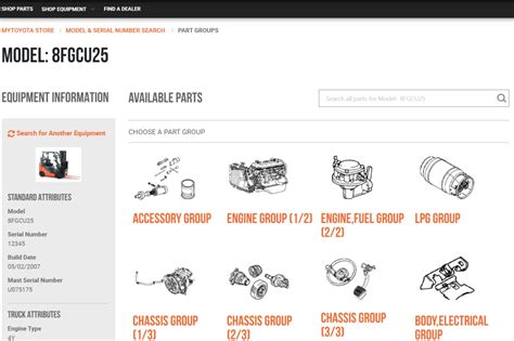 NEW - Order Toyota Forklift Parts Online