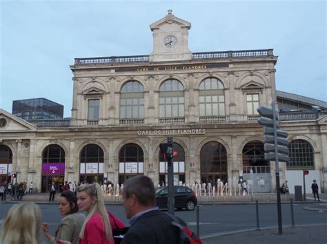 The beautiful Lille train station - Gare De Lille Flandres Train Stations, Casket, Street View ...