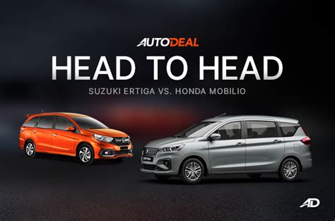 Head-to-Head: Honda Mobilio vs. Suzuki Ertiga | Autodeal