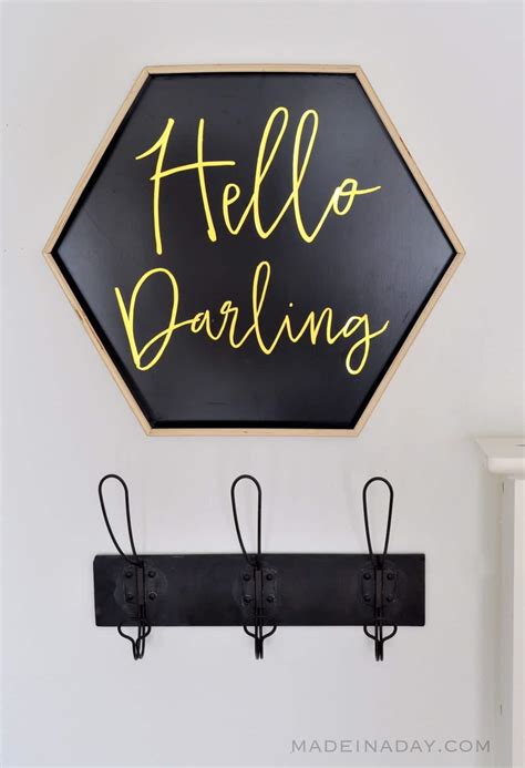 Hello Darling Sign FREE Printable | Made In A Day