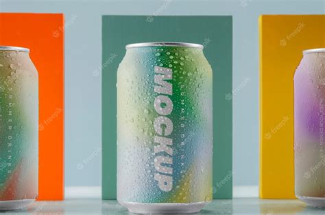 Premium PSD | Summer drink mockup design