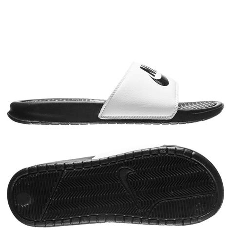 Nike Slide Benassi JDI - White/Black | www.unisportstore.com