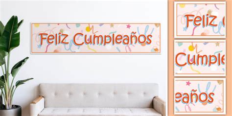 Feliz Cumpleaños Banner | Twinkl Party (teacher made)