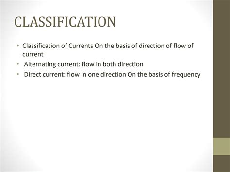 SOLUTION: Types of current - Studypool