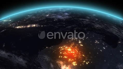 4K Earth Night Oceania South Asia Download Rapid Videohive 21754359 Motion Graphics