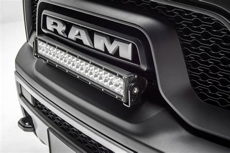 2015-2018 Ram Rebel Front Bumper Top LED Bracket To Mount (1) 20 Inch LED Light Bar Part Z324552 ...