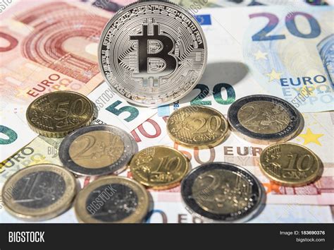 Btc Bitcoin Euro Coins Image & Photo (Free Trial) | Bigstock