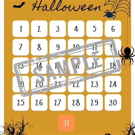 Halloween Countdown - Etsy