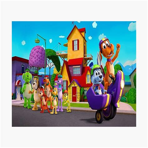 "Funny go dog go gift for fans go dog go netflix go dog go characters" Photographic Print for ...