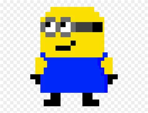 Minion - Pixel Art Minecraft Grid Clipart (#3176607) - PinClipart