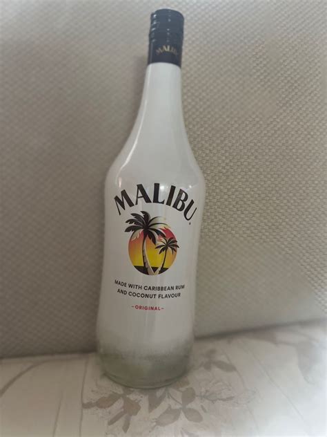 Malibu Rum 1 litre, Food & Drinks, Alcoholic Beverages on Carousell