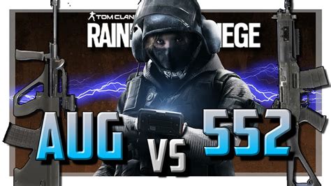 IQ's Aug A2 vs 552 Commando! | Rainbow Six Siege - YouTube