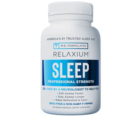 Relaxium® Sleep | Fall Asleep Faster & Stay Asleep Longer