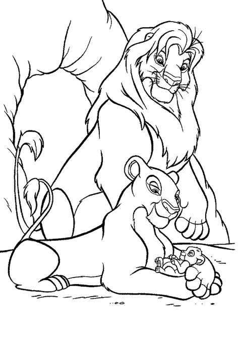 Simba And Nala Drawings