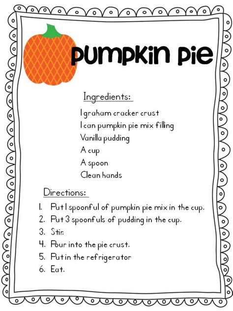 Printable Pumpkin Pie Recipe It’s Thick, Creamy, And Absolutely Heavenly In This Pumpkin Pie ...