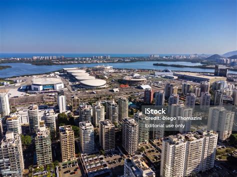 Aerial View Of The Rock In Rio 2022 Music Festival At Barra Da Tijuca Olympic Park In Rio De ...