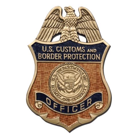 US CBP Officer Badge Plaque – American Plaque Company – Military ...