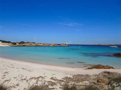 Spiaggia Rosa in Sardegna stock image. Image of pink - 75669165