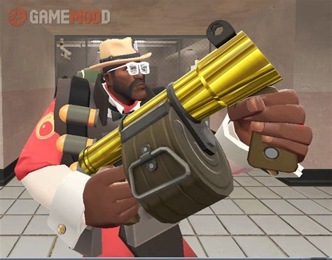 Australium Sticky Bomb Launcher MK.II » TF2 - Skins Demoman | GAMEMODD