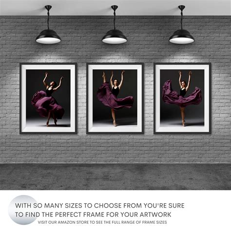 50x70cm Frame - Black Picture Frames, Large Poster Frames, Large ...