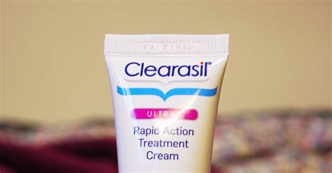 Studs and Dreams: Clearasil Ultra Rapid Action Treatment Cream