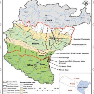 Koshi River Basin District Map | Download Scientific Diagram