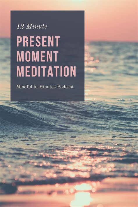 Present Moment Meditation Youtube | Quick meditation, Meditation youtube, Meditation