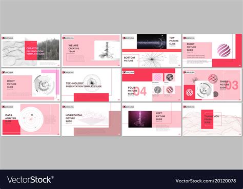 Minimal presentation templates Royalty Free Vector Image