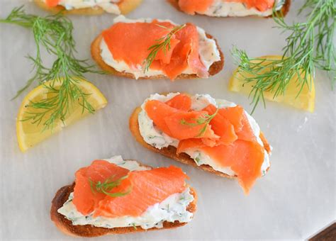 Smoked Salmon Crostini