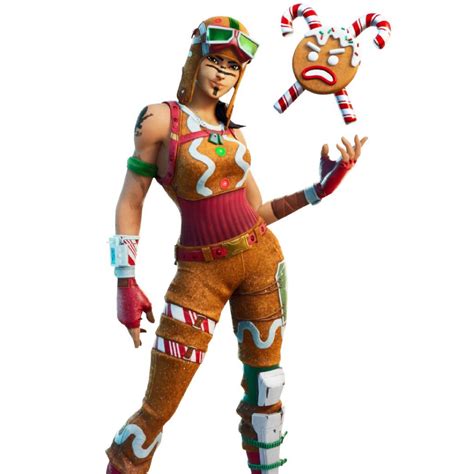 Gingerbread Raider Fortnite Wallpapers - Wallpaper Cave