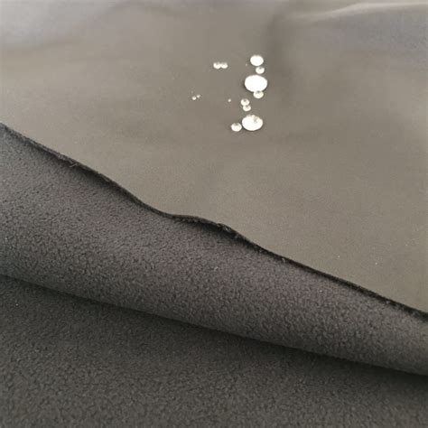 3 Layer Softshell Fabric Polyester Spandex Polar Fleece TPU Waterproof Fabric