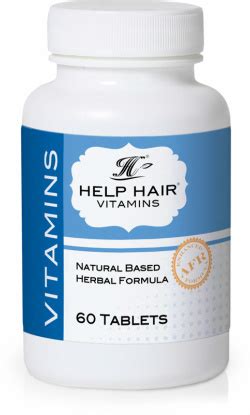 Help Hair® Vitamins- 60 Tabs – Hair Restoration Center of Utah