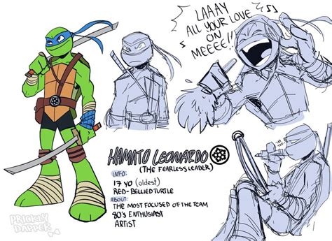 Hamato Leonardo by PricklyDapper on DeviantArt | Teenage mutant ninja turtles movie, Teenage ...