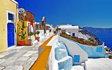 Greece oia santorini 1 wallpaper | 1920x1200 | #21500