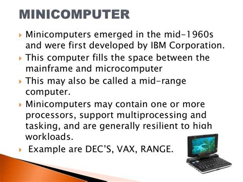 Types of digital computers