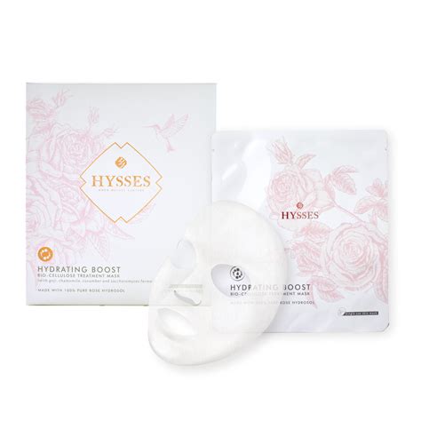 Bio Cellulose Hydrating Mask Rose - HYSSES