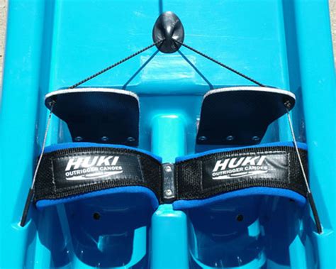 Surf Ski Foot Straps (Double Footwell) HUKI Outrigger Canoes, Surf Skis ...