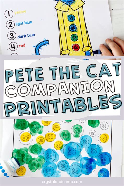 Pete the Cat Printables and Activities