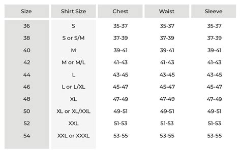 Men's Suit Size Chart & Measuring Guide by Shinesty