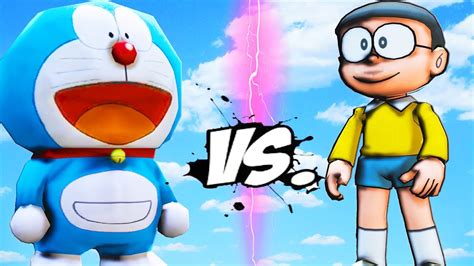 DORAEMON VS NOBITA - EPIC BATTLE - YouTube