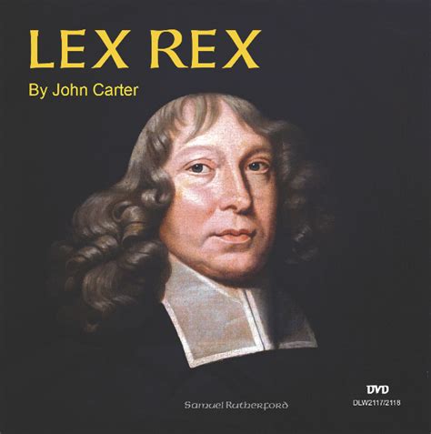 Lex Rex – The Inhumanity of Humanism – The Carter Report